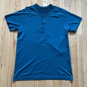 Lululemon metal vent tech short sleeve Henley